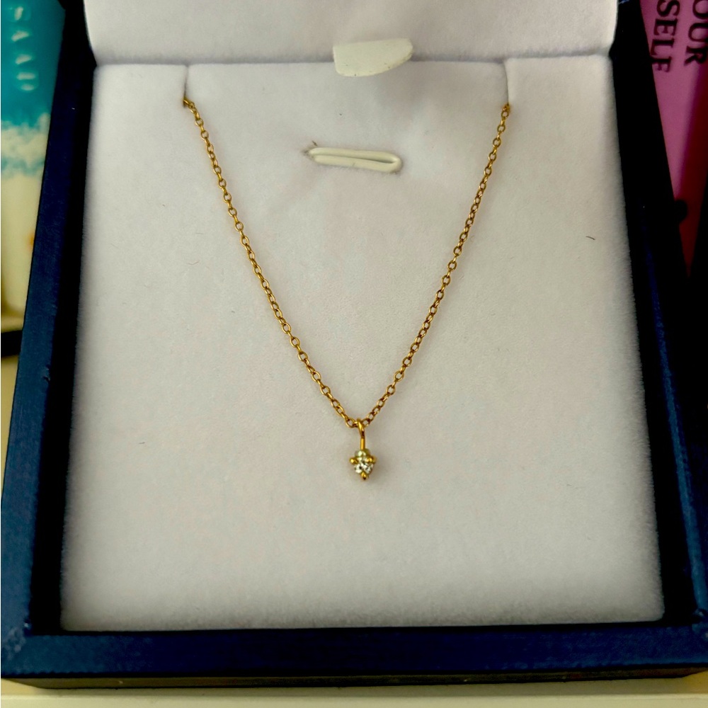 Catbird diamond necklace